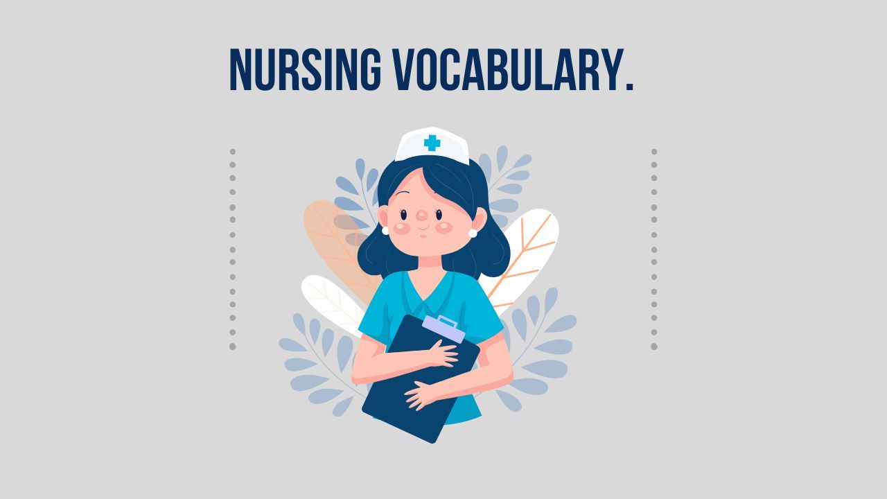 Practice listening to nursing vocabulary.